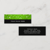 La disco couvre de tuiles le noir maigre de carte (Devant / Derrière)