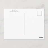 La Dispute de Raphaël Carte postale (Dos)