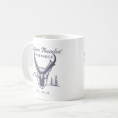 La distance a voyagé tasse de café de résistance (Devant gauche)