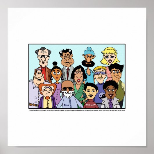 La diversité est une affiche Cool ! (Devant)