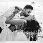 La Divya | Faire-part Mariage triple (Intérieur au milieu)