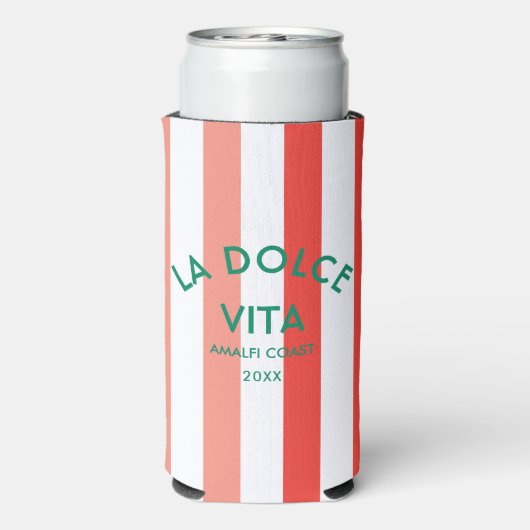 La Dolce Vita Amalfi Coast Cabana Stripe (Seltzer Achterkant)