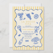  La Dolce Vita Bridal Shower Invitation  (Devant)