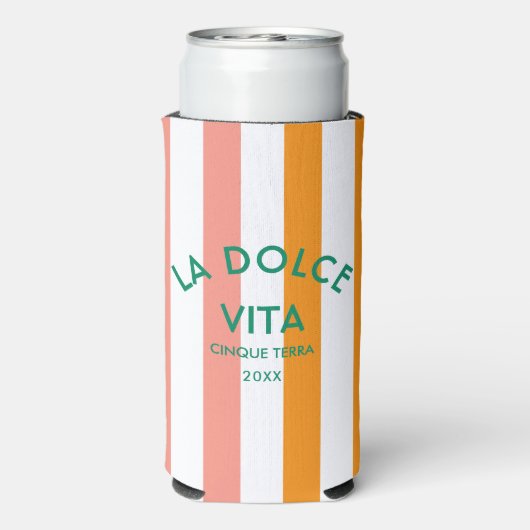 La Dolce Vita Cinque Terra Cabana Stripe (Seltzer Achterkant)