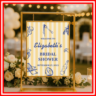 La Dolce Vita Citroenen Italiaanse Bruidsdouche We Poster