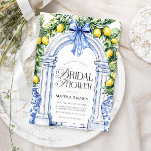 La Dolce Vita Citrus Greenery Vrijgezellenfeest Kaart