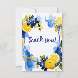 La Dolce Vita- dankkaarten Bedankkaart