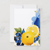 La Dolce Vita- dankkaarten Bedankkaart (Achterkant)