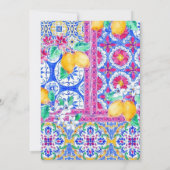 La Dolce Vita faire-part de mariage italienne au c (Dos)