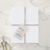 La Dolce Vita Hand Getekende Bruidsfeest Cadeaulabel (Met Touw)