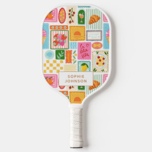 La Dolce Vita Italiaans Frans Gepersonaliseerd Kle Pickleball Paddle