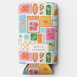 La Dolce Vita Italian French Personalized Colorful