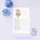 La Dolce Vita Lemon Pink Bow Wensen voor Baby Flyer (Enkel)