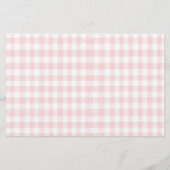 La Dolce Vita Lemon Pink Bow Wensen voor Baby Flyer (Achterkant)