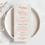 La Dolce Vita Mariage tiré à la main<br><div class="desc">La Dolce Vita Menu Mariage Dessiné À La Main</div>
