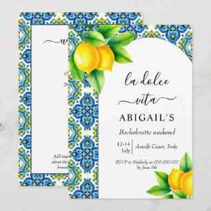 La Dolce Vita Mediterraan vrijgezellenweekend Kaart