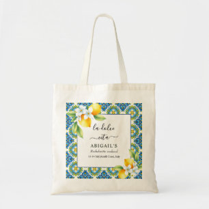 La Dolce Vita Mediterraan vrijgezellenweekend Tote Bag