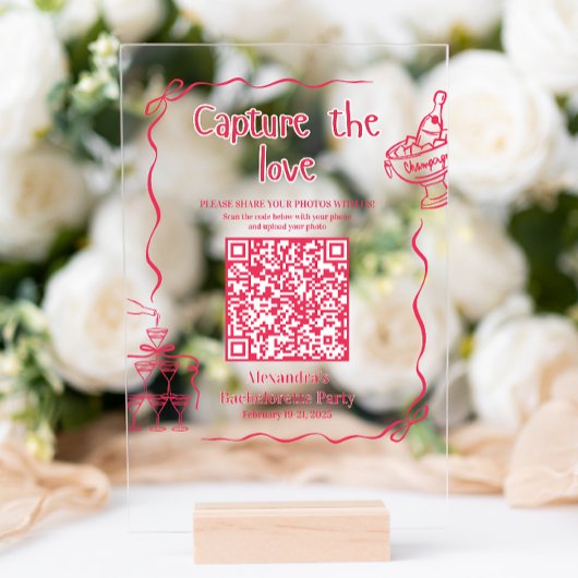 La Dolce Vita Meisjesweekend Acryl Bord