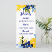 La Dolce Vita Menu mariage (Debout devant)