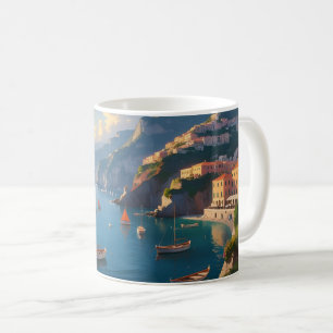 La Dolce Vita Positano Mug   La Côte d'Amalfi Lemo