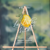 La Dolce Vita Signe de bienvenue pour la douche de (Neutre)