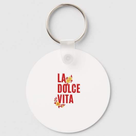 La dolce vita sleutelhanger (Voorkant)