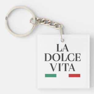 La Dolce Vita Sleutelhanger aan het Italiaanse ple