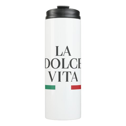La Dolce Vita Thermal Tumbler Thermosbeker (Voorkant)
