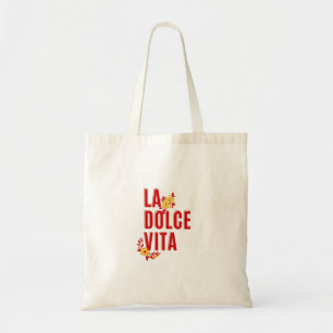 La dolce vita tote bag