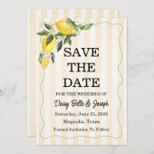 La Dolce Vita Wedding Save The Date (Voorkant / Achterkant)