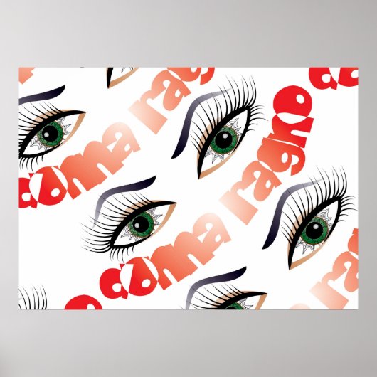 La donna ragno/Poster Poster (Voorkant)