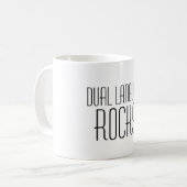 La double langue bascule la tasse de café (Devant gauche)