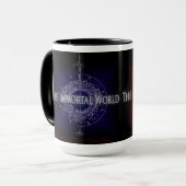 La double tasse de logo du monde immortel (Devant gauche)