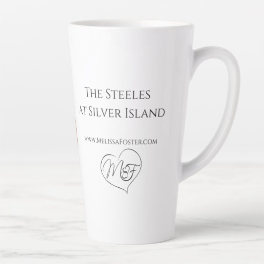 La douce tasse de latte blanche Barista (Droite)