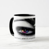 La douleur ne blesse pas la grande tasse (Devant gauche)