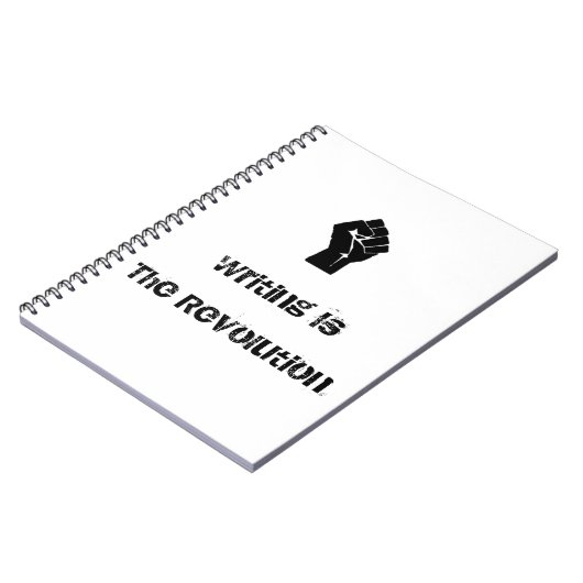 La "écriture est carnet de la révolution" (Côté gauche)