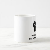 La "écriture est tasse de la révolution" (Centre)