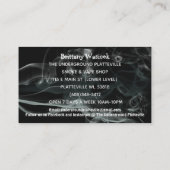 La façade en brique Carte de visite souterraine (Dos)