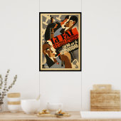 LA FAI - Spaans Poster voor de propaganda in de bu (Keuken)