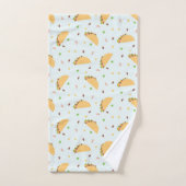 La faim du Motif de Tacos (Serviette à main)