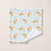 La faim du Motif de Tacos (Gant de toilette)