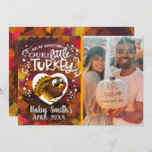 La Faire-part de grossesse de Thanksgiving (Devant / Derrière)