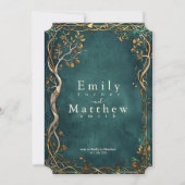 La Faire-part de mariage de la Majesté de la terre (Dos)