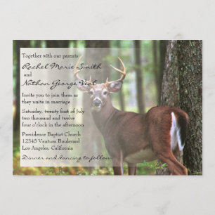 La Faire-part de mariage d'un chasseur