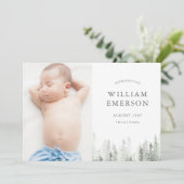 La Faire-part de naissance de la pinède (Debout devant)