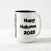 La famille de Mike halloween Mug (Devant droit)