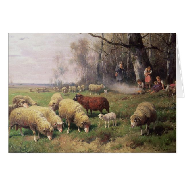 La famille du berger (Devant horizontal)