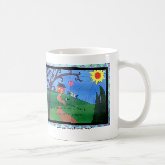 La famille est une tasse de bénédiction (Droite)