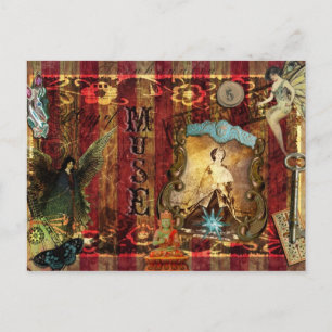 La fantastique ville de Muse Carte postale
