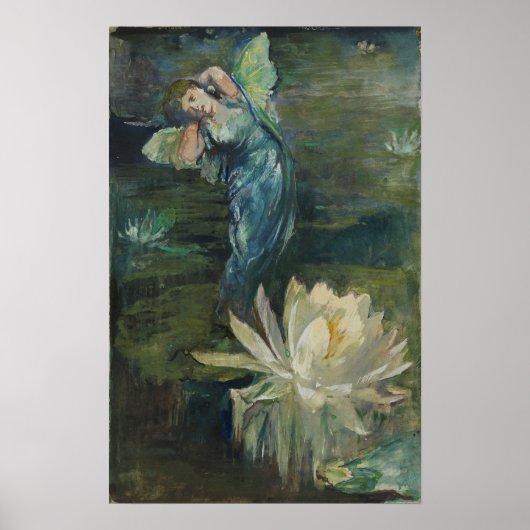 La Farge - de geest van de waterLily Poster (Voorkant)